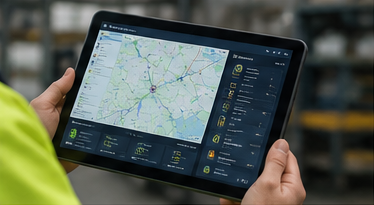Digital logistikplanering och GPS-spårning för transport av överdimensionerat gods