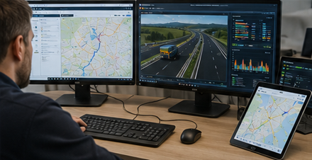 Digital ruttplanering och GPS-spårningssystem för överdimensionerade transporter