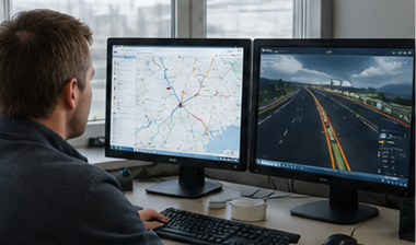 Ruttplanering inom tungtransportlogistik för överdimensionerat gods genom Europa