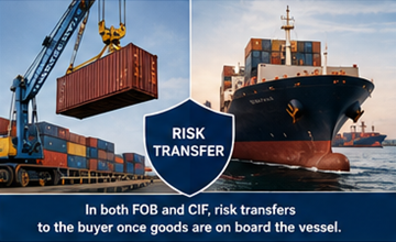 Riskövergång för gods under containerlastning i internationell sjöfart
