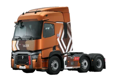Transportör Dragbil Renault T i Berlin Tyskland